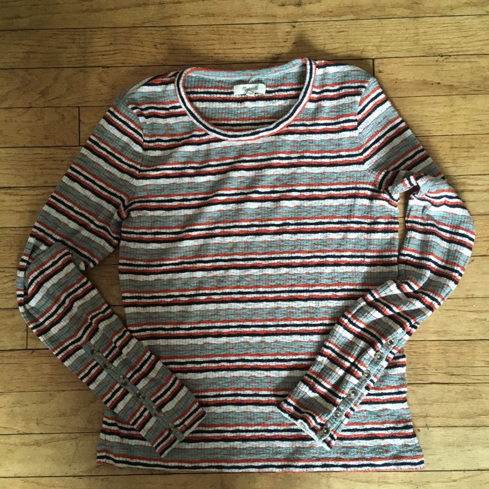 🧡 Soft Stretchy Striped Top🧡